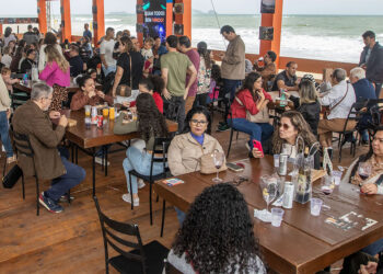 14ª edição do Festival Macaé Gastronomia, último dia, Praia dos Cavaleiros. Macaé/RJ.